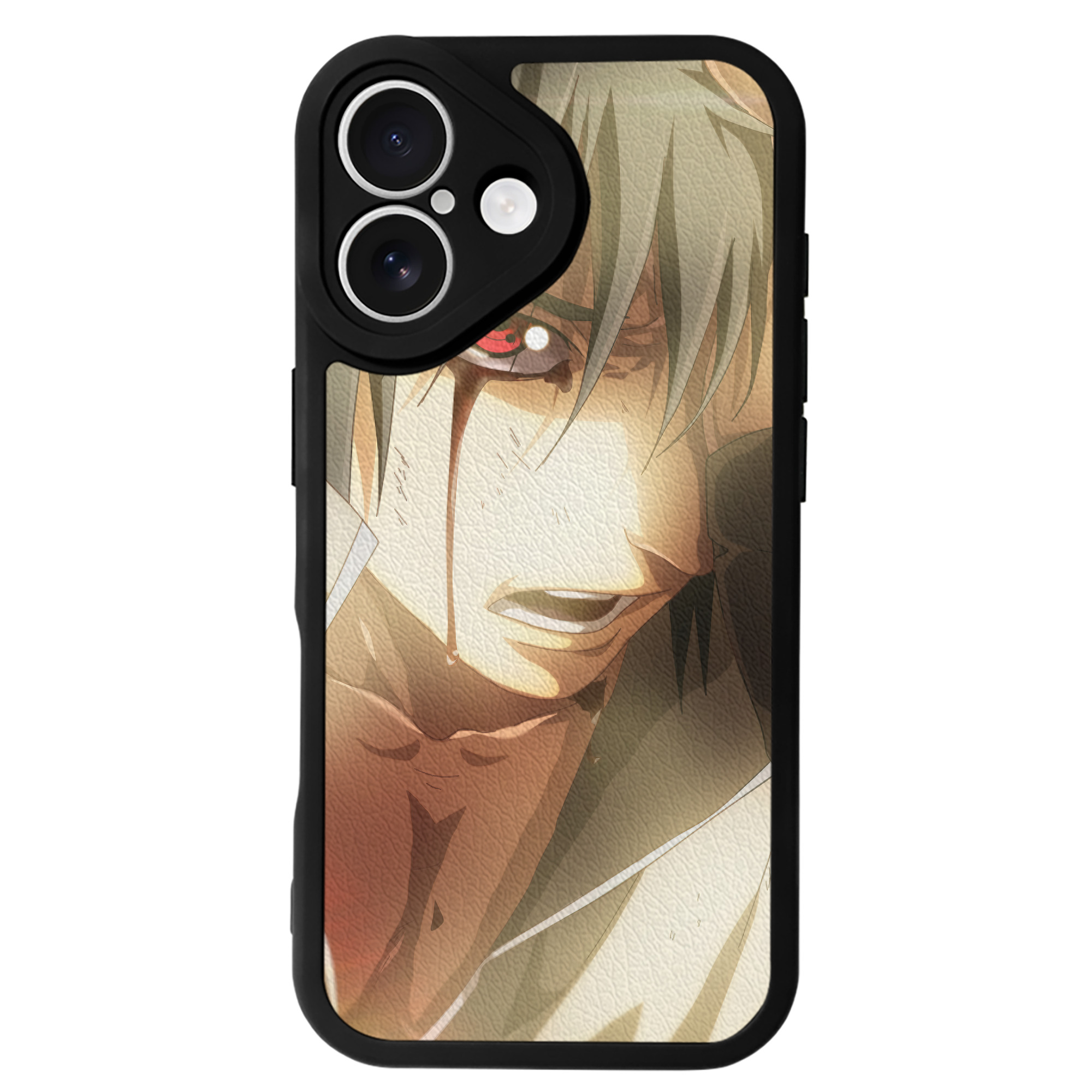（画像用） NARUTO -ナルト- NARUTO -ナルト- 疾風伝 【iPhone 16シリーズ対応】シリコンスマホケース（レザー調） 材質：シリコン
